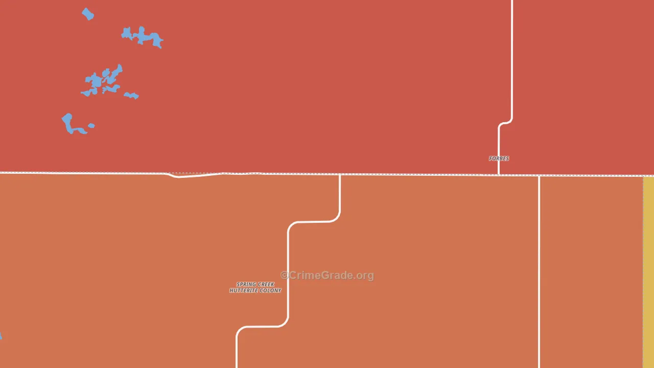 58439, SD Map of Drug-Related Crime Rates