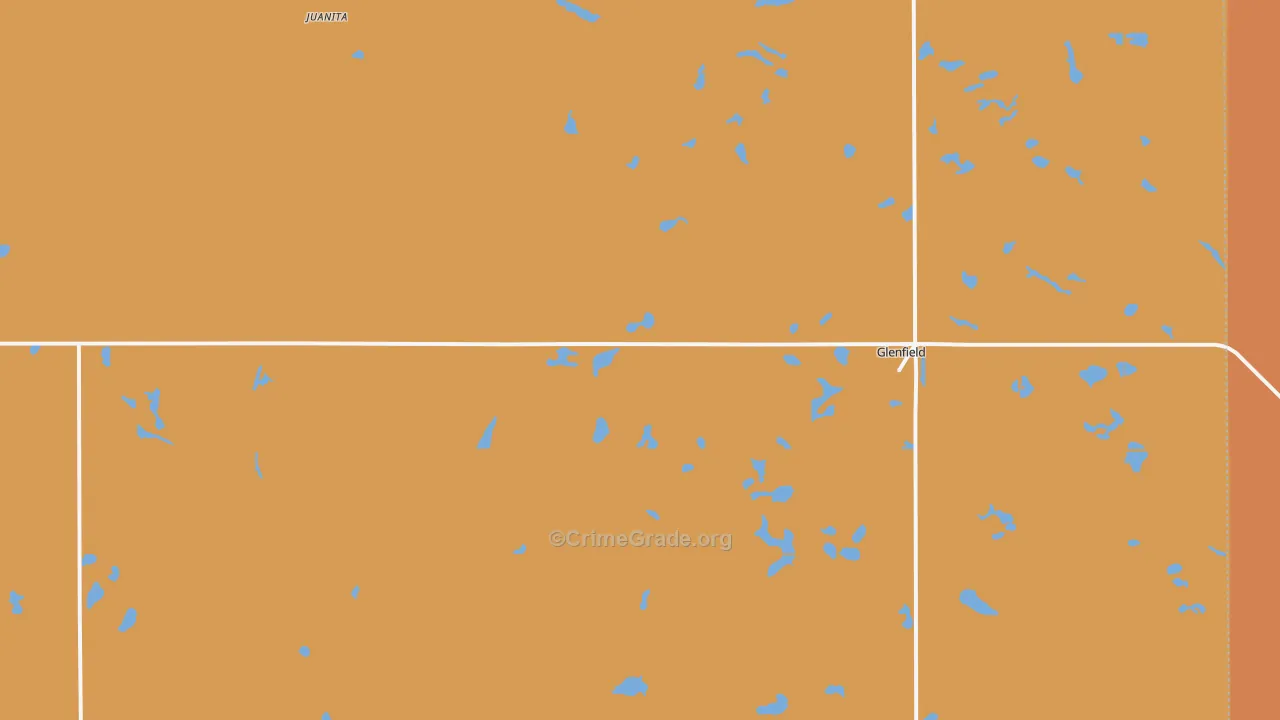 58443, ND Map of Drug-Related Crime Rates