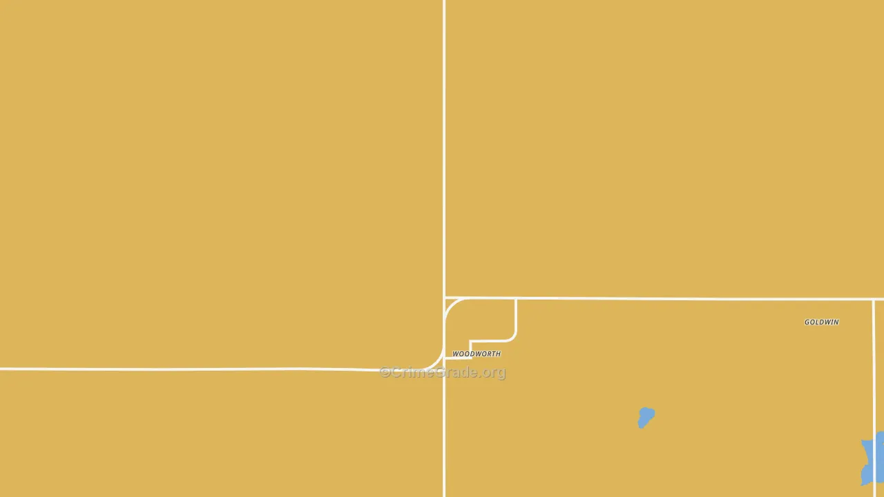 58496, ND Map of Drug-Related Crime Rates