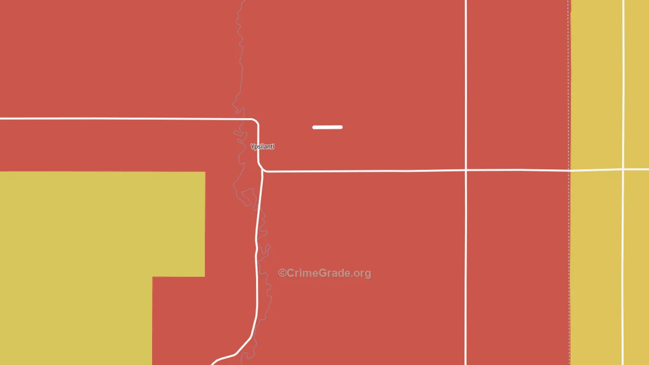 58497, ND Map of Drug-Related Crime Rates