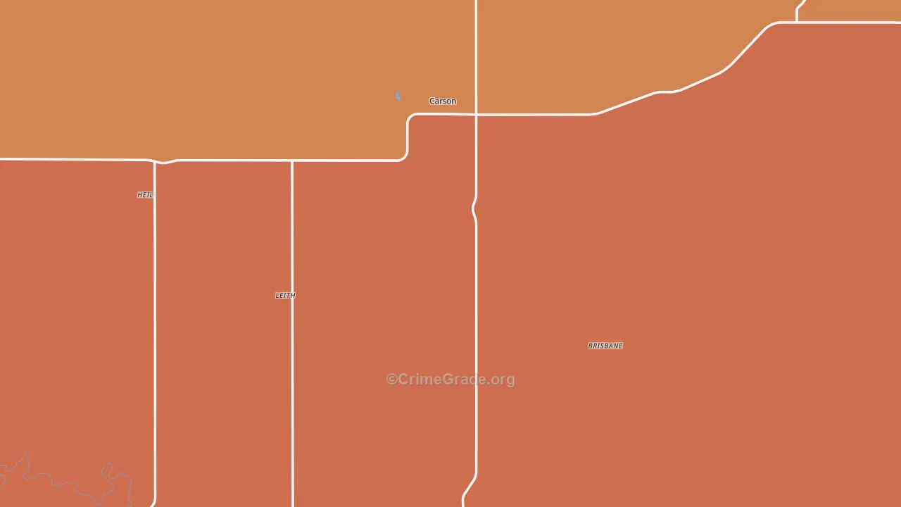 58529, ND Map of Drug-Related Crime Rates