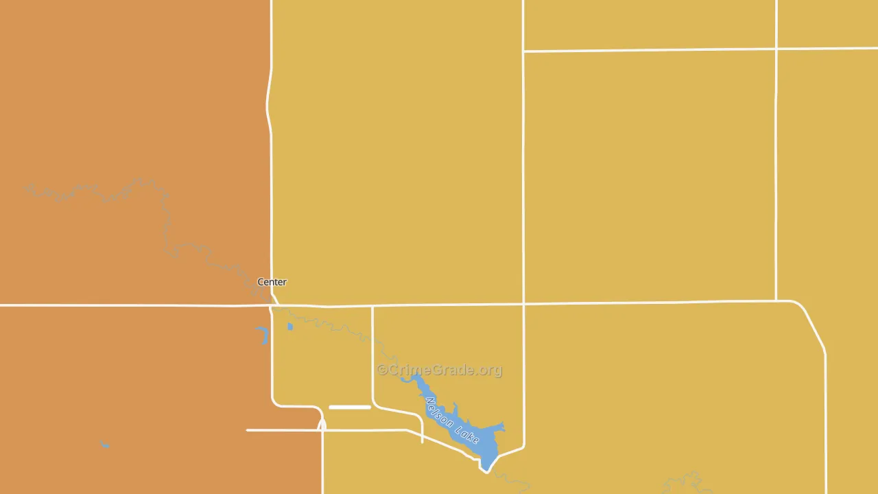 58530, ND Map of Drug-Related Crime Rates