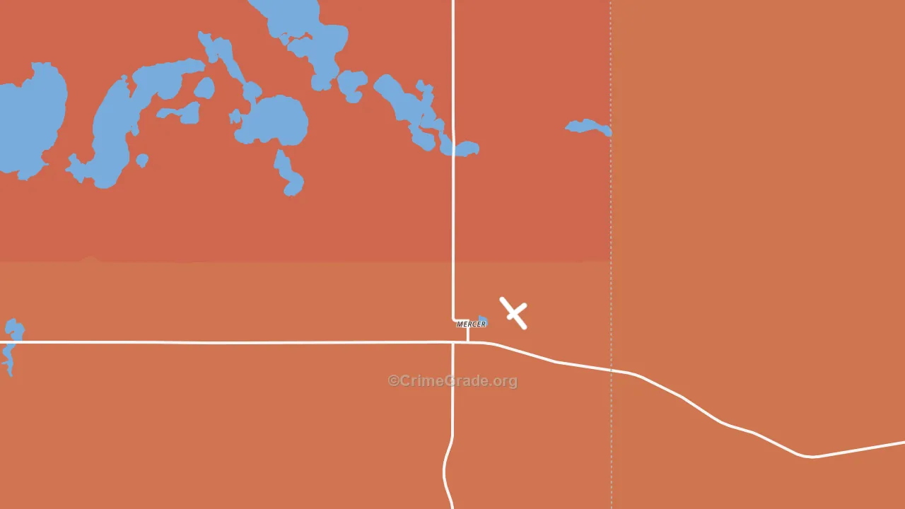 58559, ND Map of Drug-Related Crime Rates