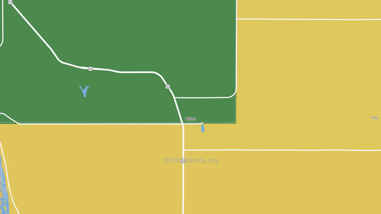 58579, ND Map of Drug-Related Crime Rates