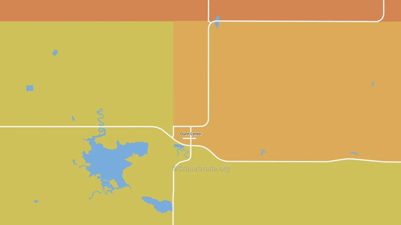 58626, ND Map of Drug-Related Crime Rates
