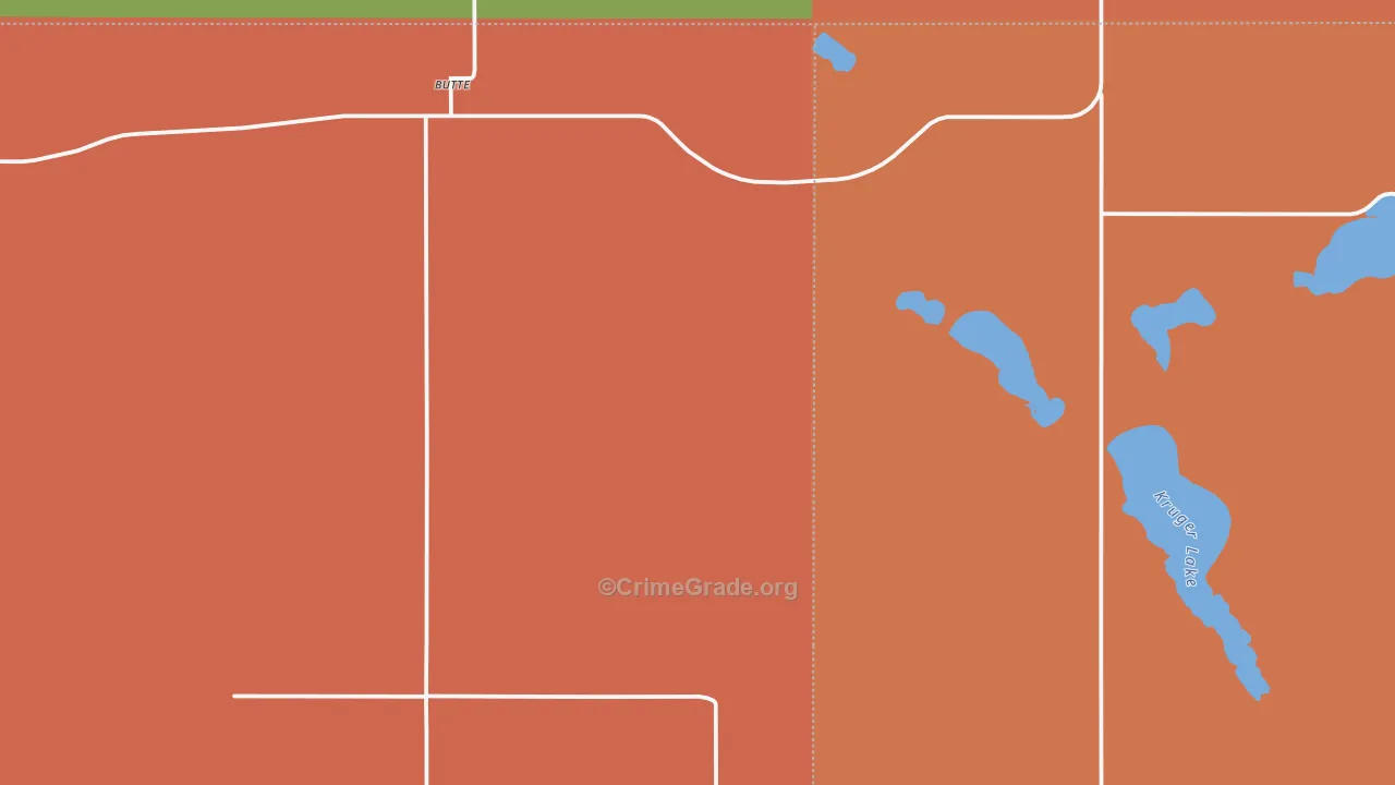 58723, ND Map of Drug-Related Crime Rates