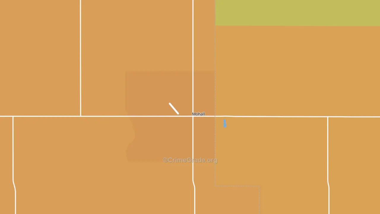 58761, ND Map of Drug-Related Crime Rates