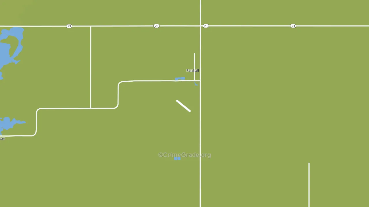 58770, ND Map of Drug-Related Crime Rates