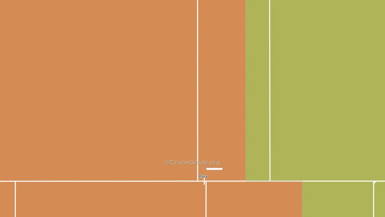 58771, ND Map of Drug-Related Crime Rates