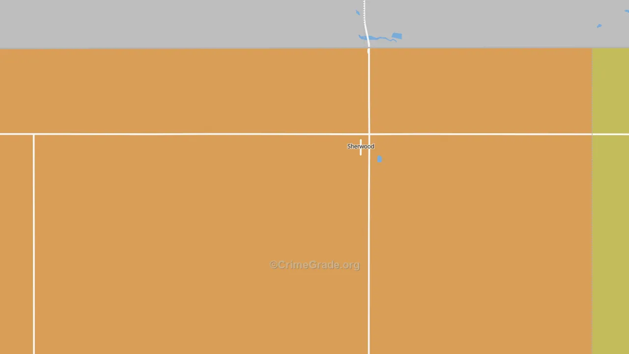 58782, ND Map of Drug-Related Crime Rates
