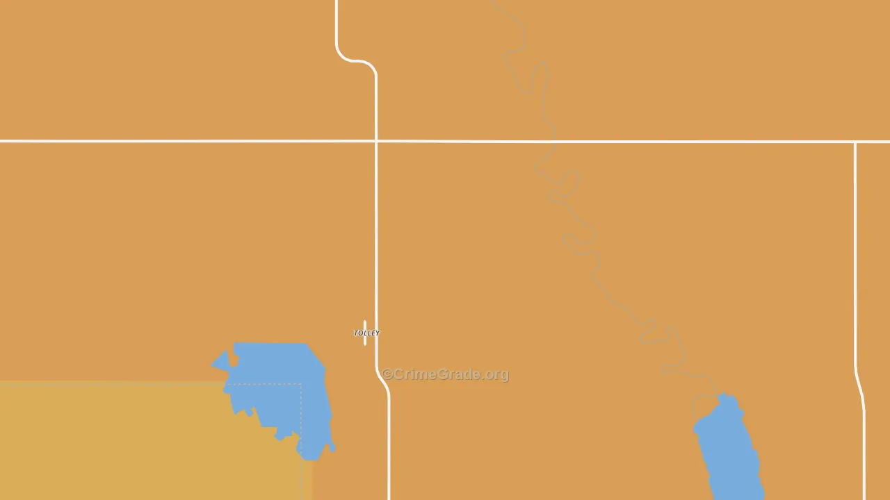 58787, ND Map of Drug-Related Crime Rates