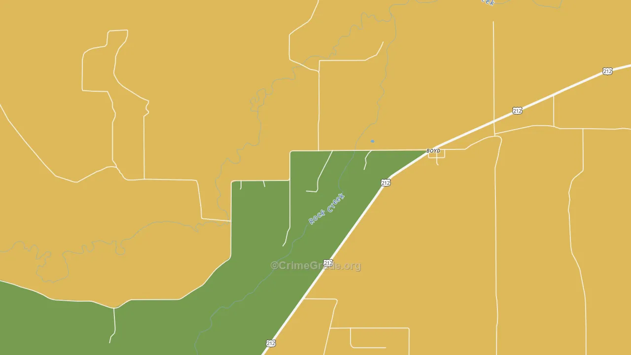 59013, MT Map of Drug-Related Crime Rates