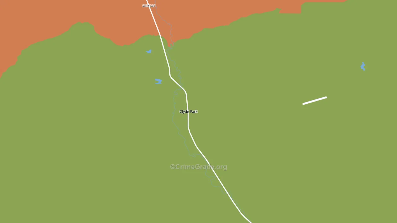 59018, MT Map of Drug-Related Crime Rates
