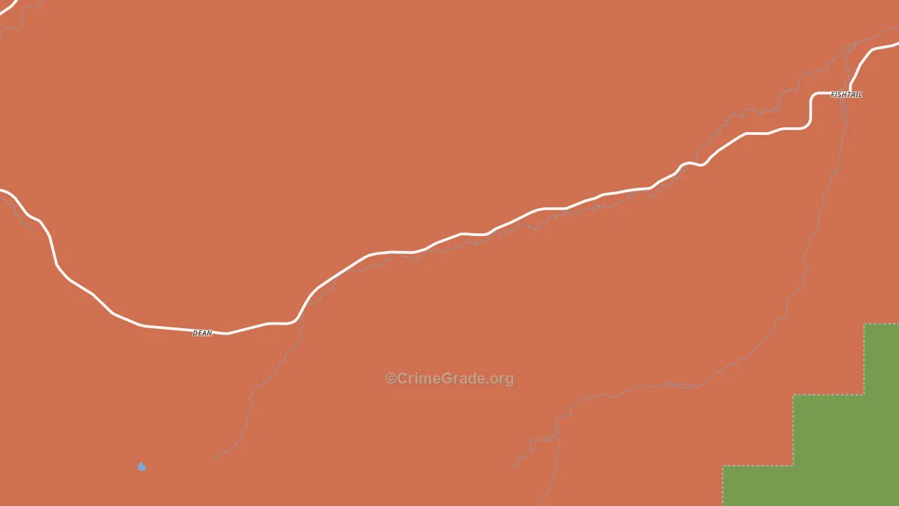 59028, MT Map of Drug-Related Crime Rates