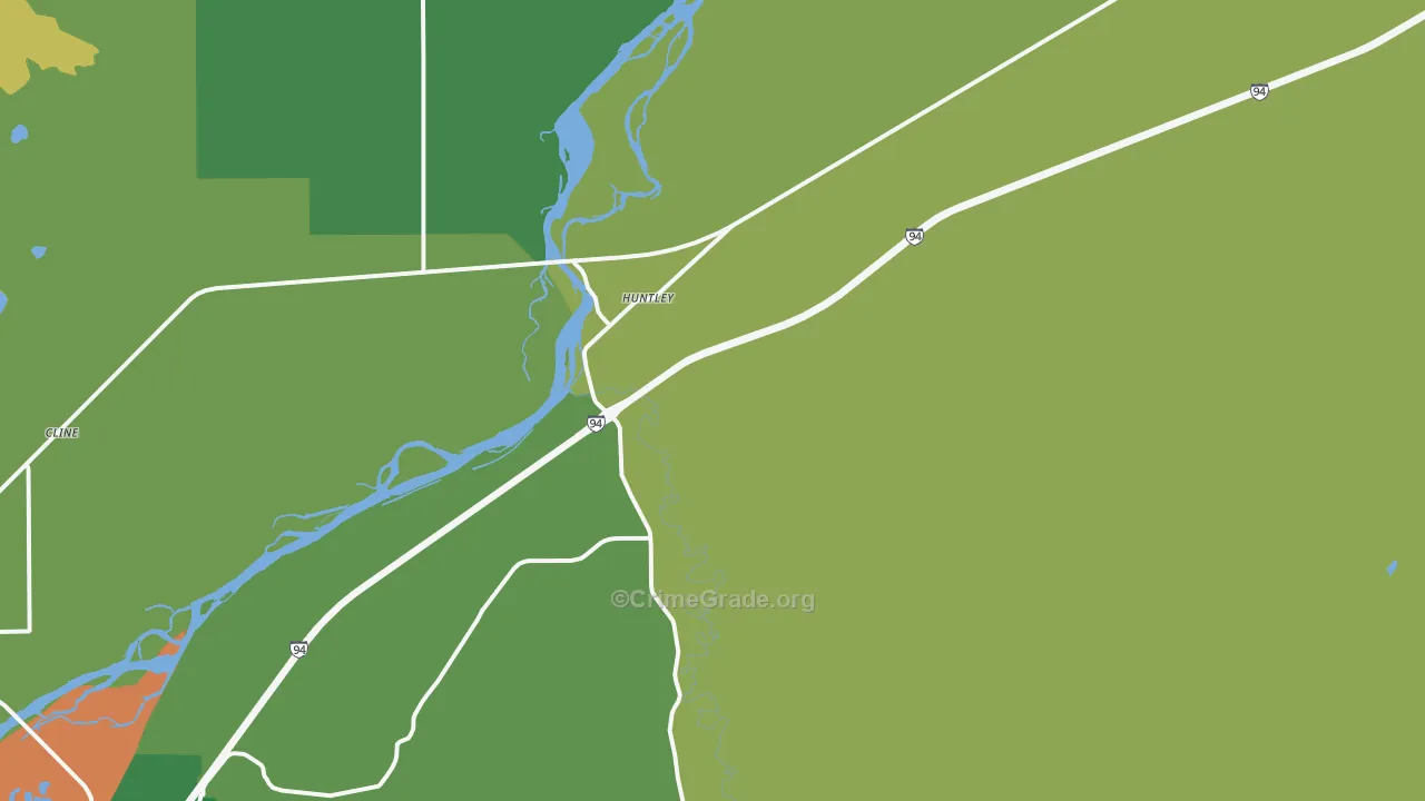 59037, MT Map of Drug-Related Crime Rates