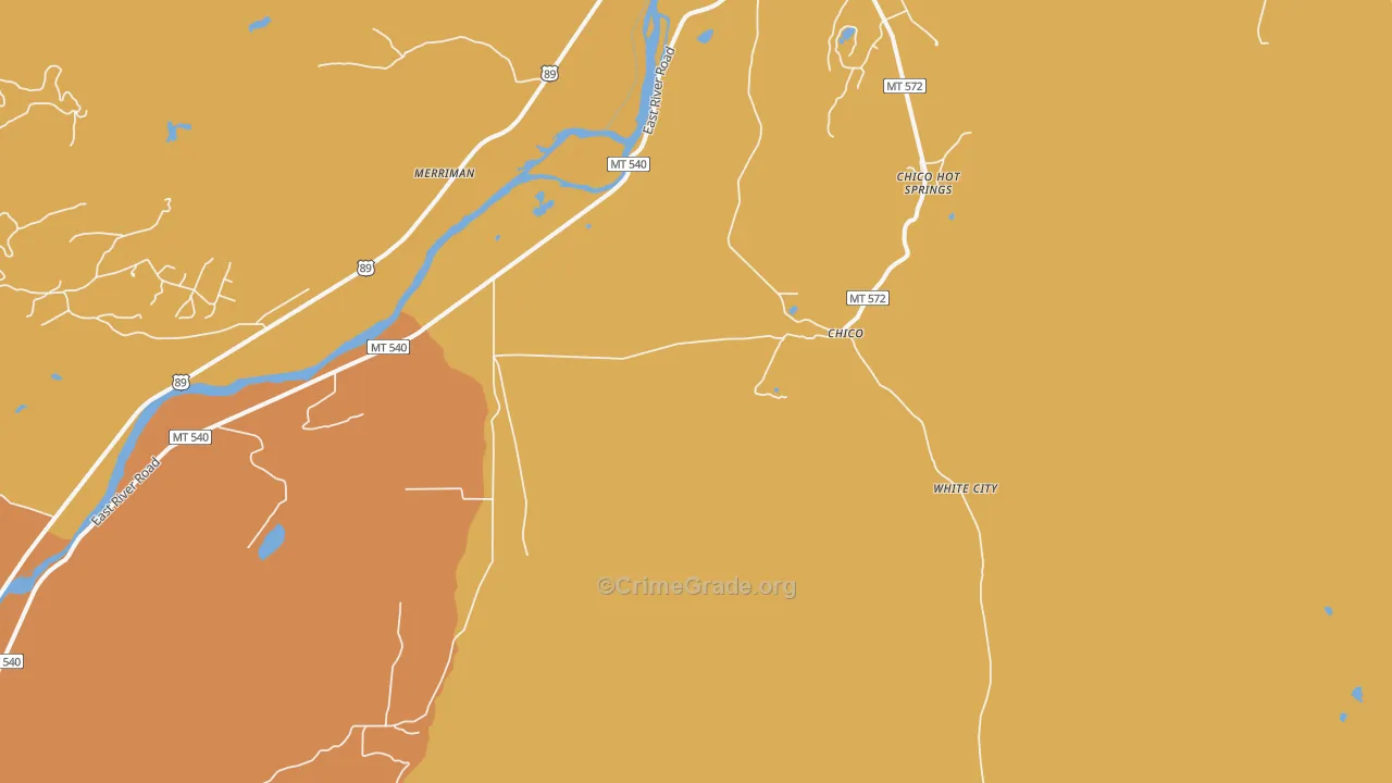 59065, MT Map of Drug-Related Crime Rates