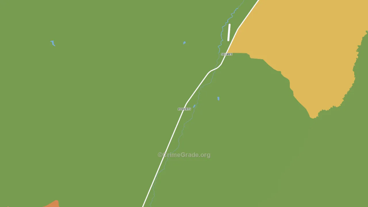59070, MT Map of Drug-Related Crime Rates