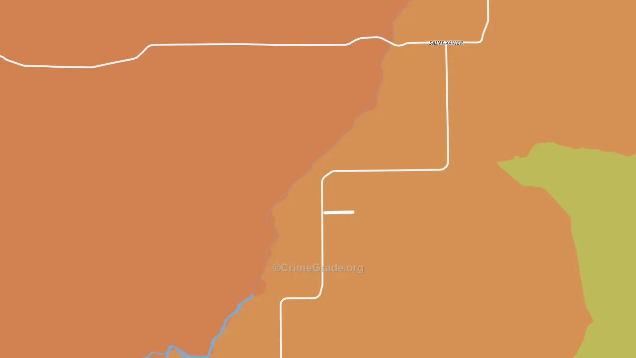 59075, MT Map of Drug-Related Crime Rates
