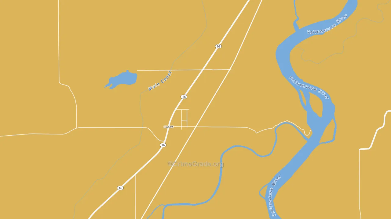 59217, MT Map of Drug-Related Crime Rates