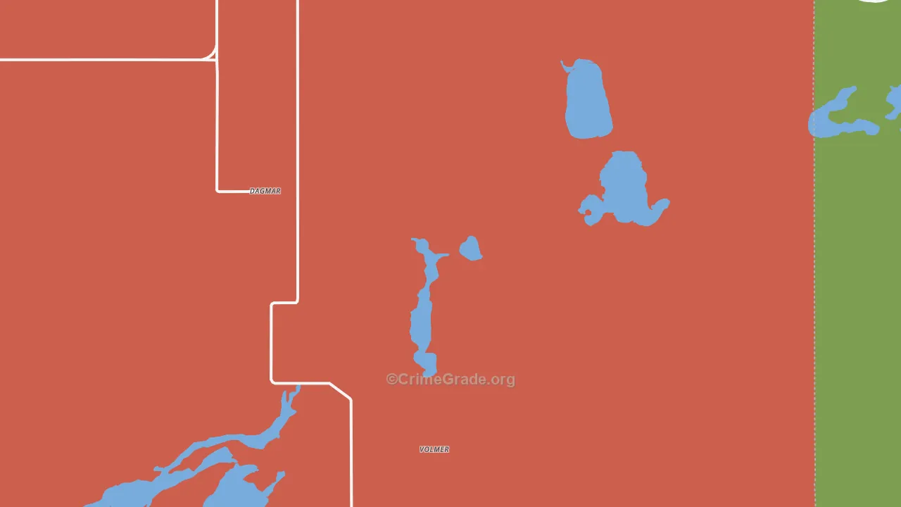 59219, MT Map of Drug-Related Crime Rates