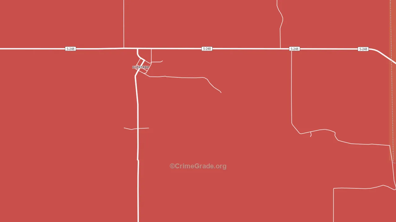 59240, MT Map of Drug-Related Crime Rates