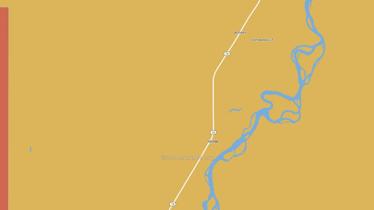 59262, MT Map of Drug-Related Crime Rates