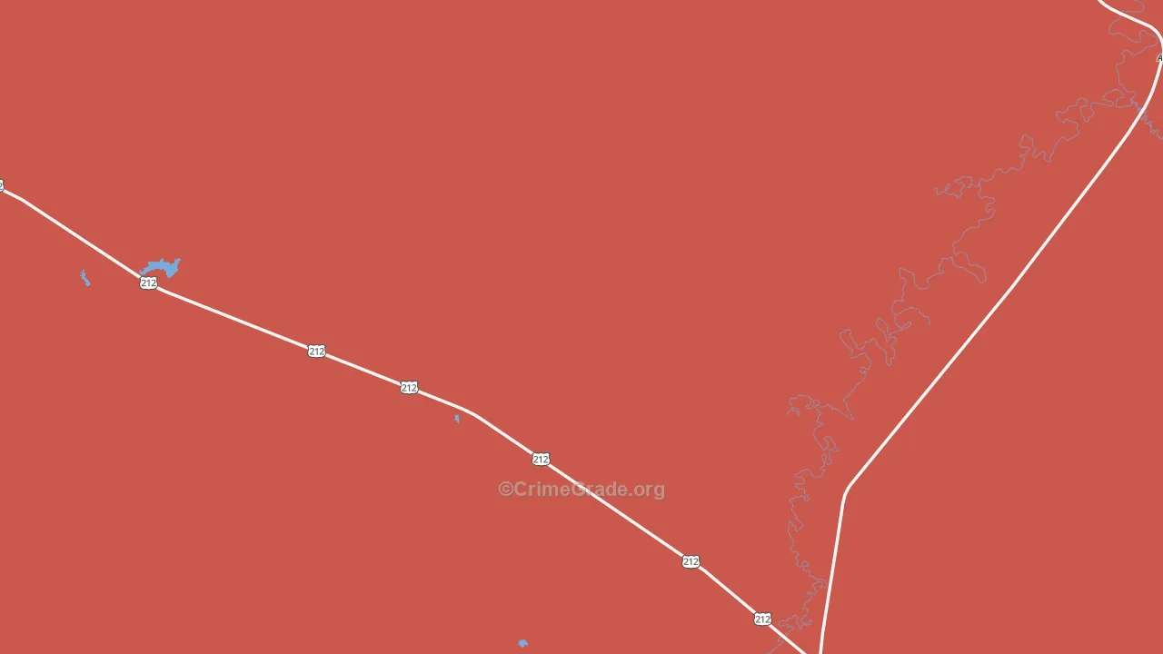 59311, MT Map of Drug-Related Crime Rates
