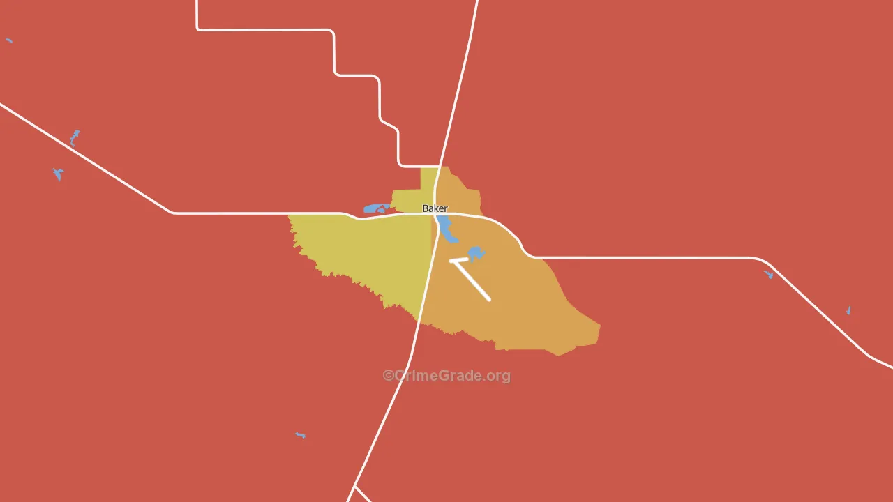 59313, MT Map of Drug-Related Crime Rates
