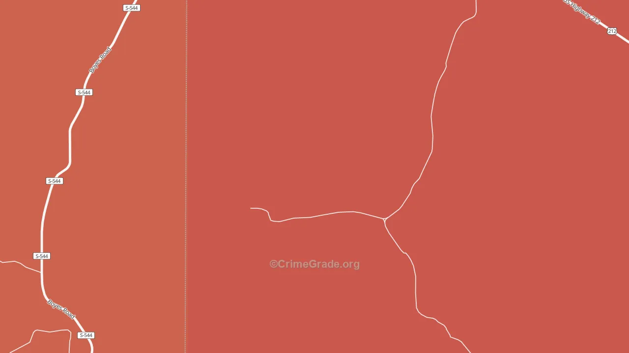 59316, MT Map of Drug-Related Crime Rates
