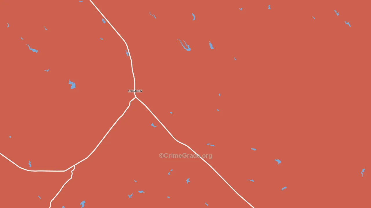 59322, MT Map of Drug-Related Crime Rates