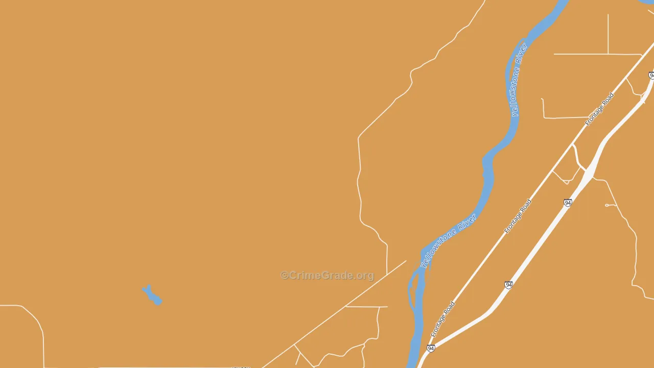 59338, MT Map of Drug-Related Crime Rates