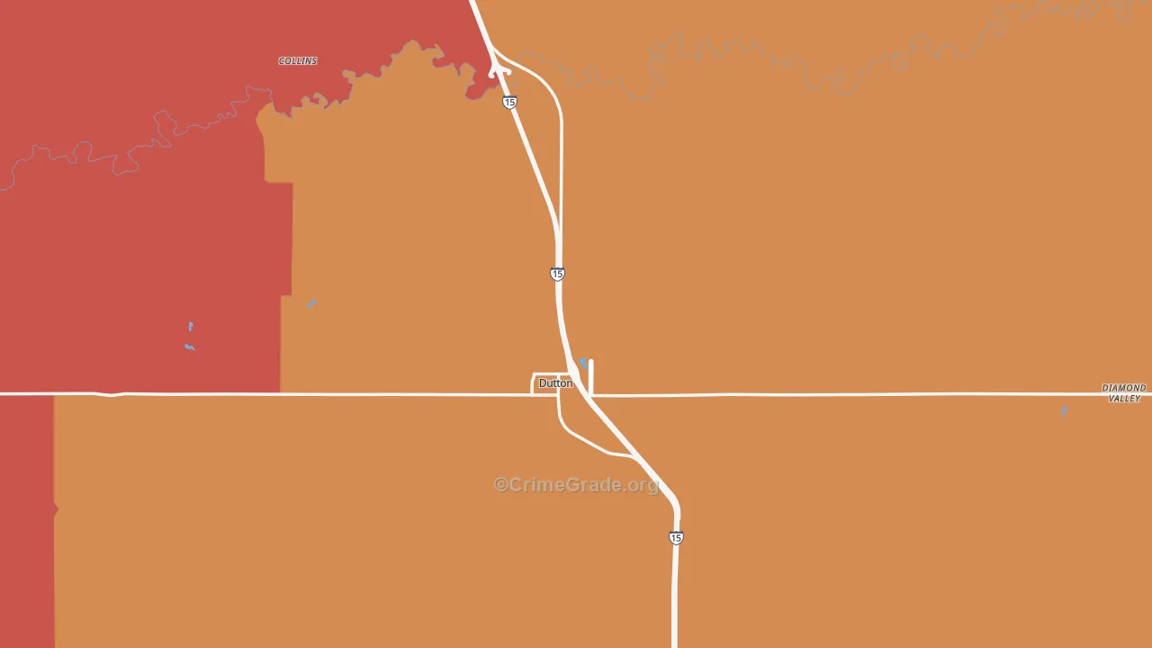 59433, MT Map of Drug-Related Crime Rates