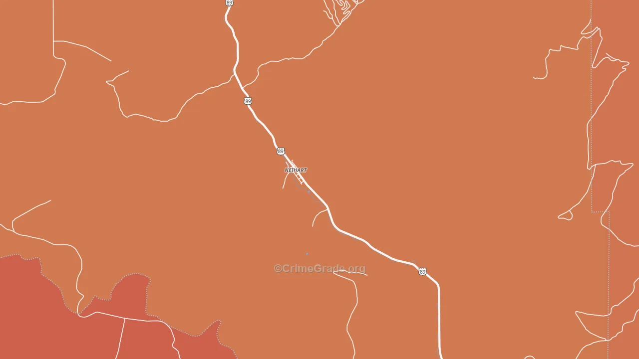59465, MT Map of Drug-Related Crime Rates