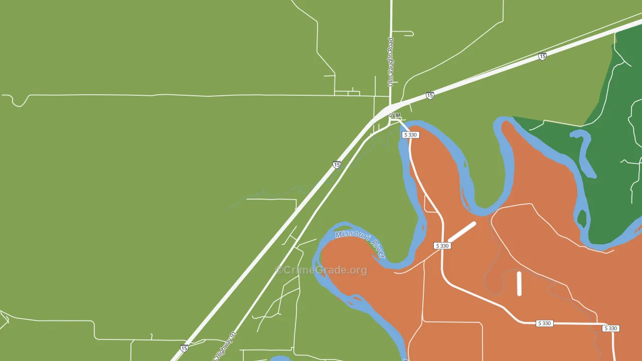 59485, MT Map of Drug-Related Crime Rates