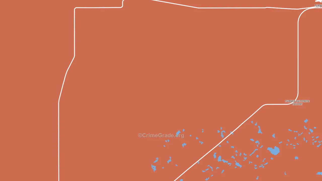 59529, MT Map of Drug-Related Crime Rates