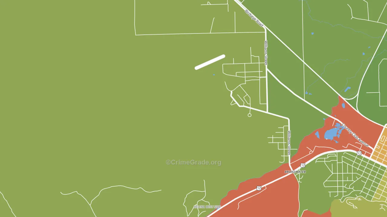 59636, MT Map of Drug-Related Crime Rates