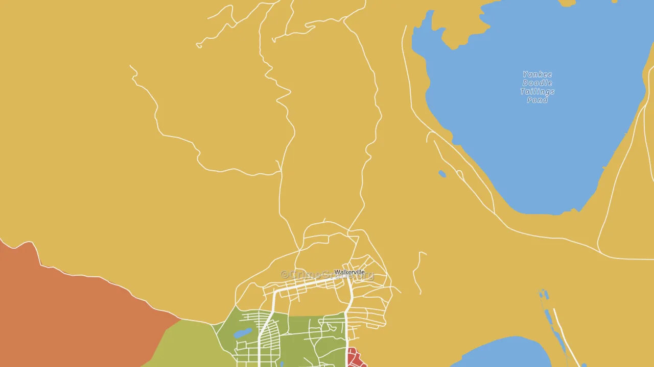 59703, MT Map of Drug-Related Crime Rates