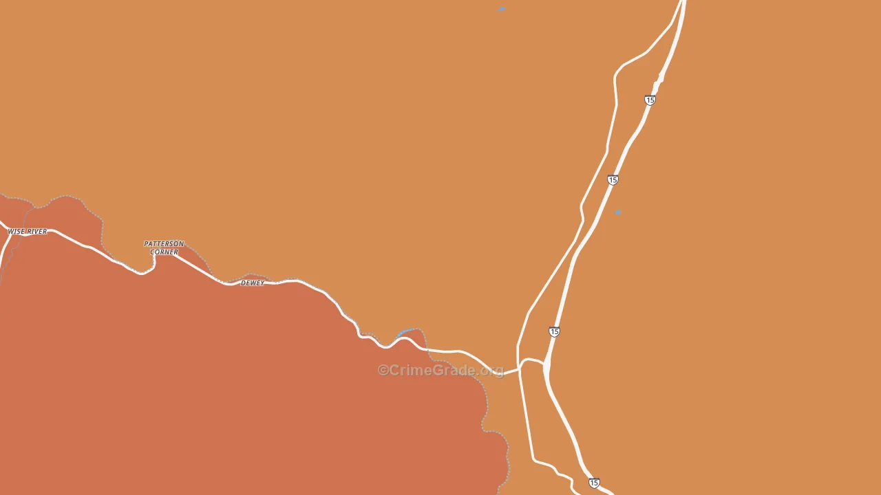 59727, MT Map of Drug-Related Crime Rates