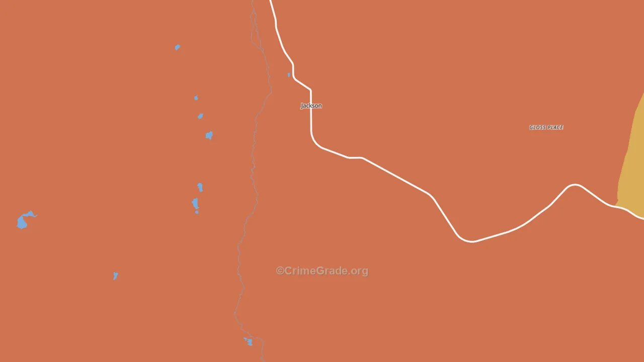 59736, MT Map of Drug-Related Crime Rates