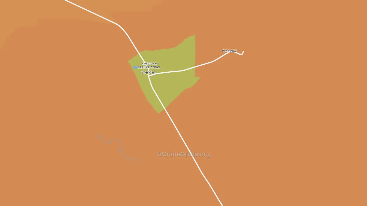 59749, MT Map of Drug-Related Crime Rates