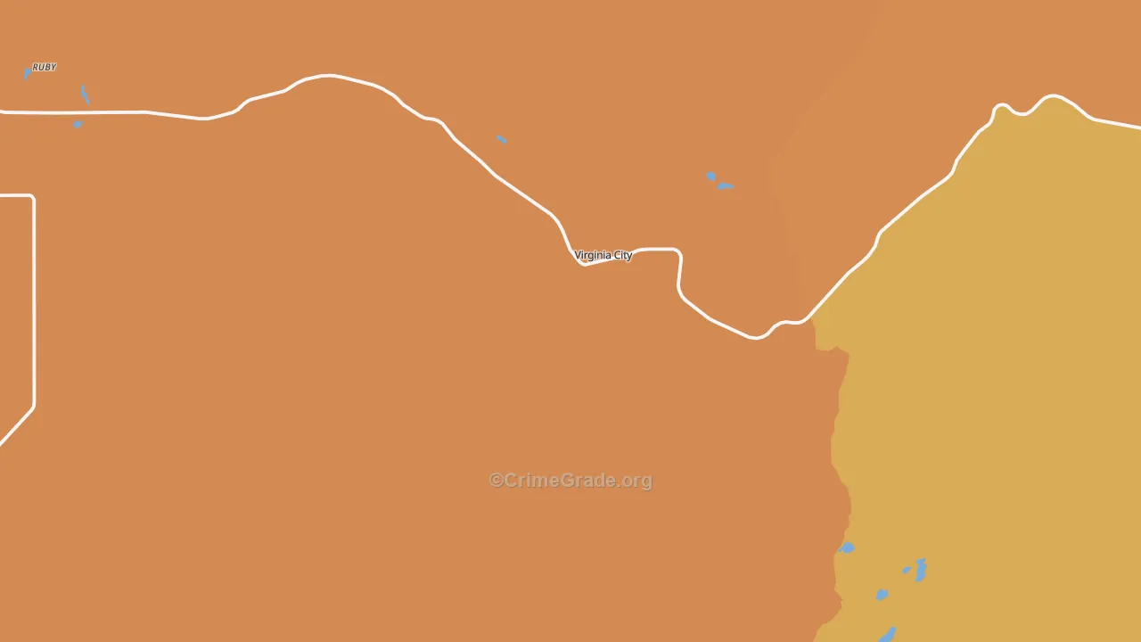 59755, MT Map of Drug-Related Crime Rates