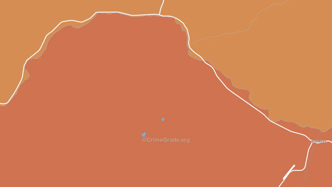 59762, MT Map of Drug-Related Crime Rates