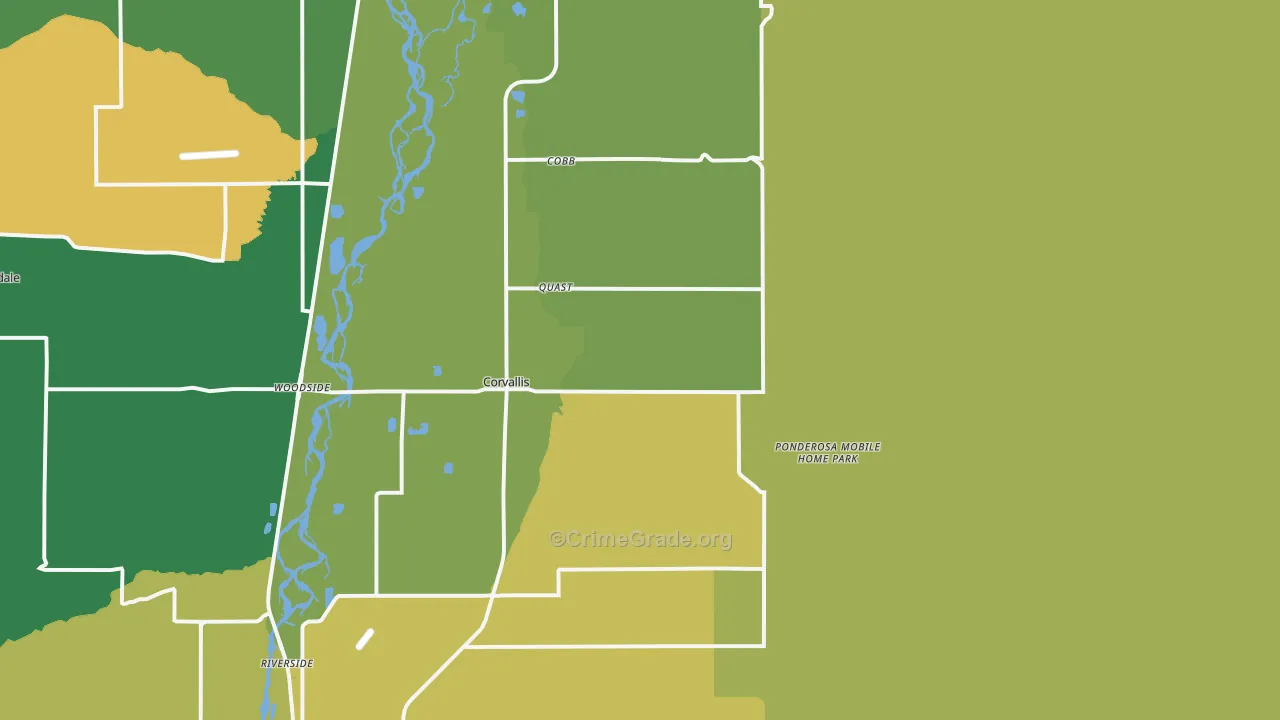 59828, MT Map of Drug-Related Crime Rates