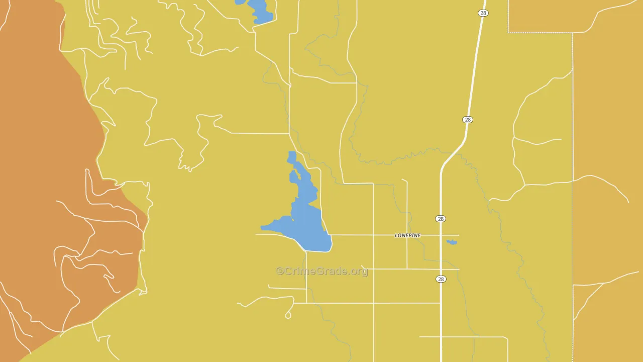 59848, MT Map of Drug-Related Crime Rates
