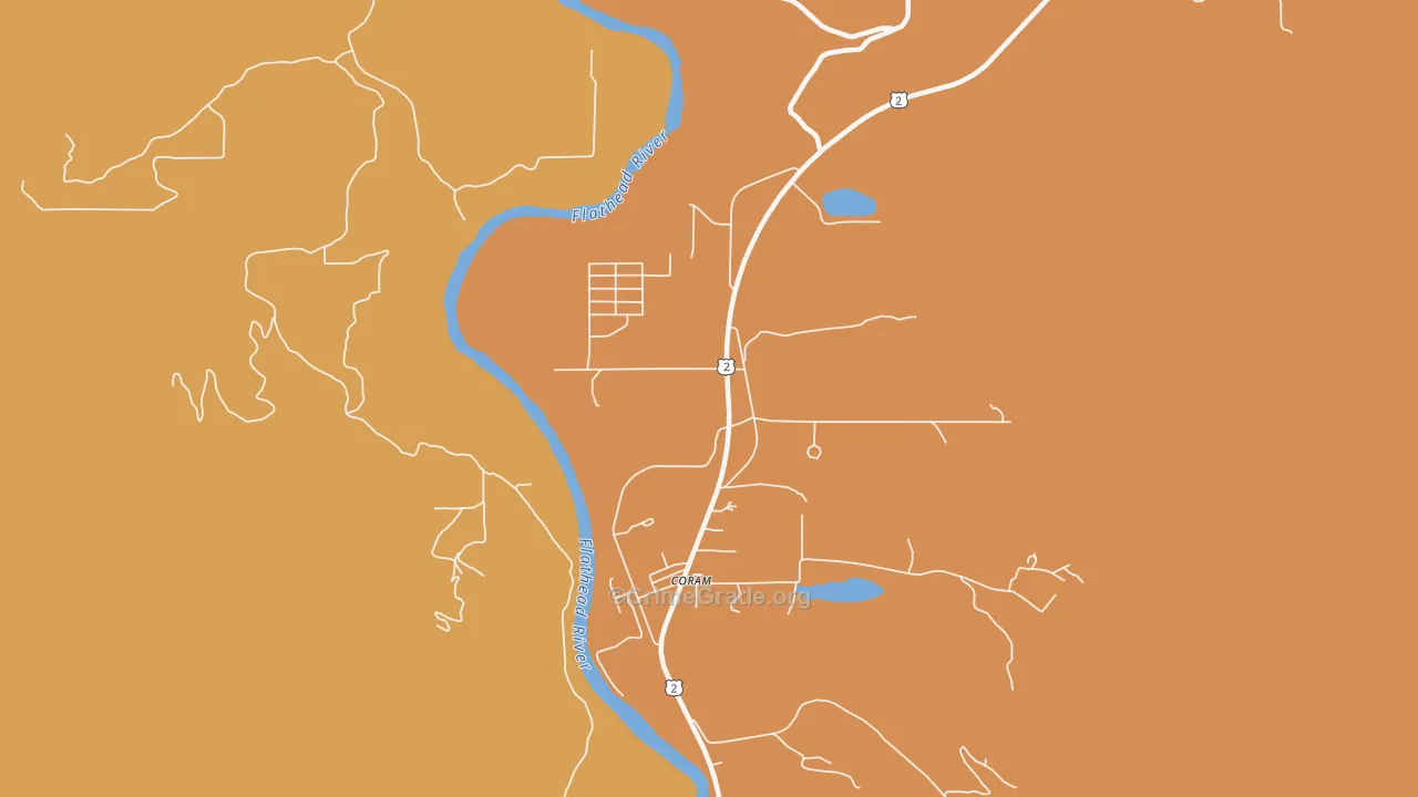 59913, MT Map of Drug-Related Crime Rates