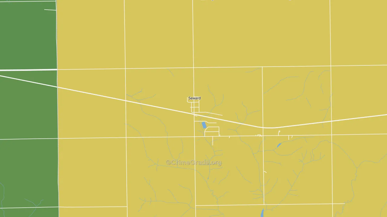 61077, IL Map of Drug-Related Crime Rates