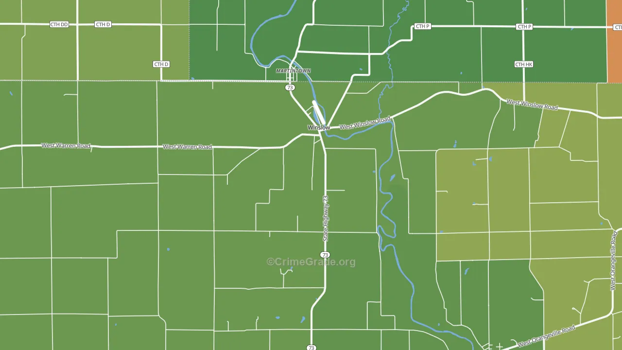 61089, IL Map of Drug-Related Crime Rates