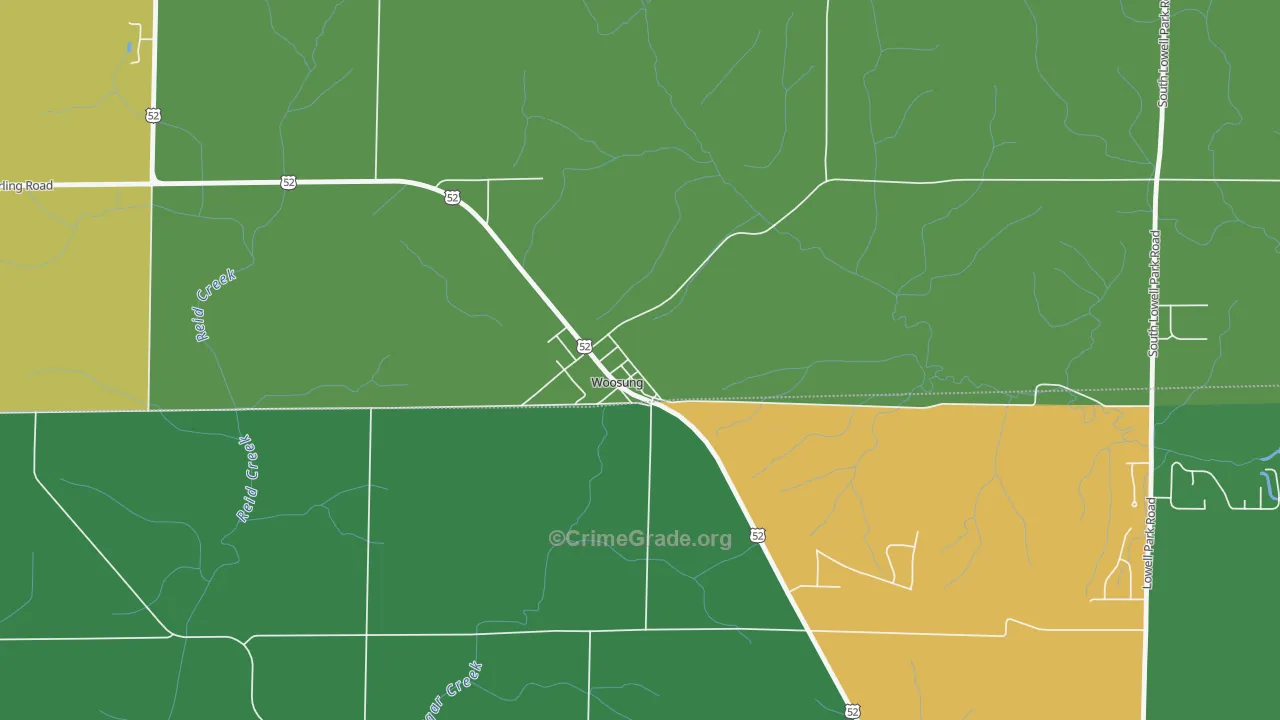 61091, IL Map of Drug-Related Crime Rates