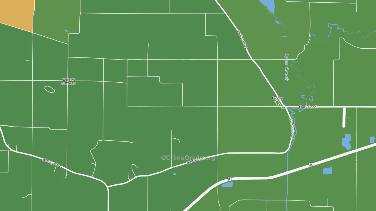 61251, IL Map of Drug-Related Crime Rates