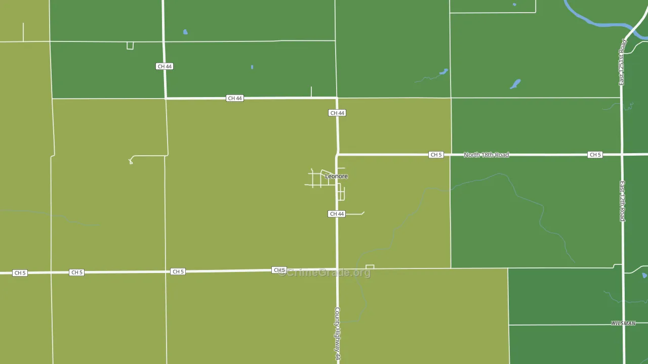 61332, IL Map of Drug-Related Crime Rates